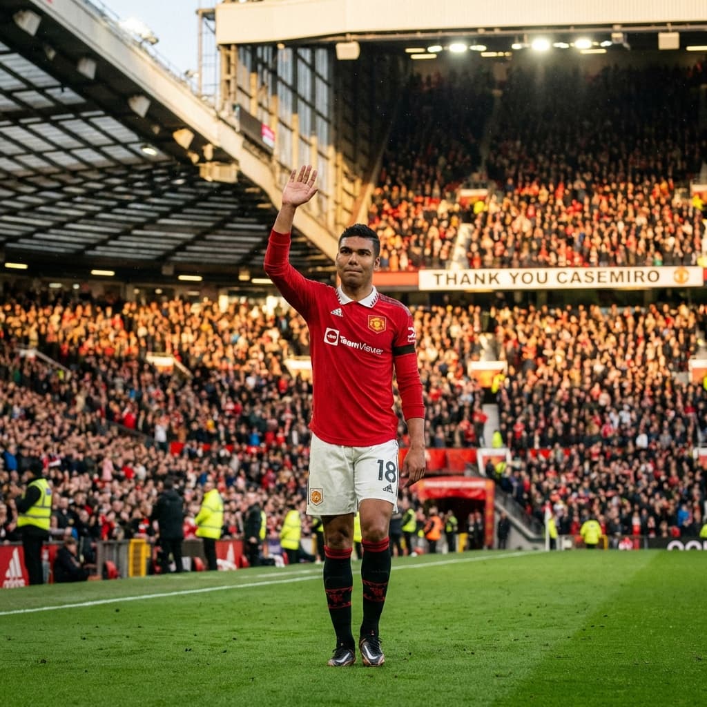 Каземиро: Последний аккорд на «Олд Траффорд»